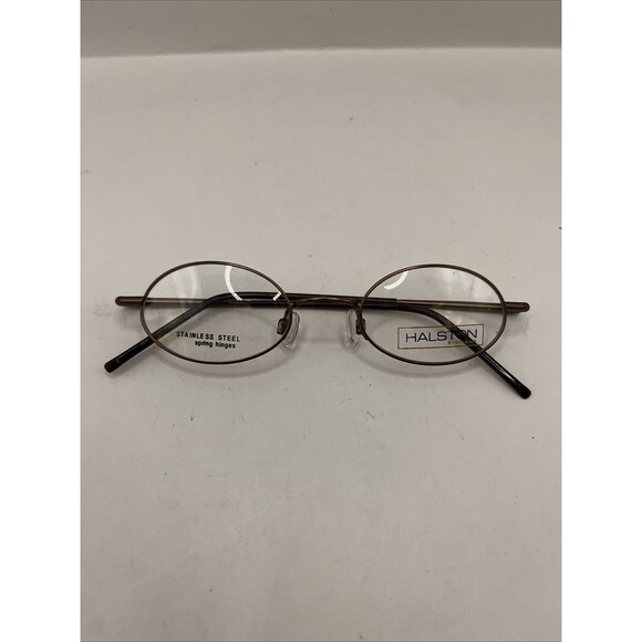Halston Eyeglasses Eyewear Stainless Steel HA125 365 Demo Lens  44-19-135 - Picture 3 of 7